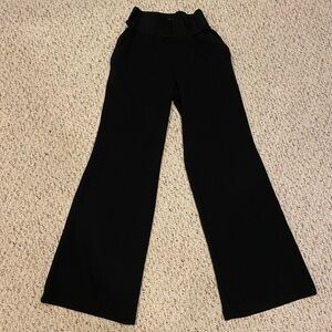 Black Wide Leg Dress Pants